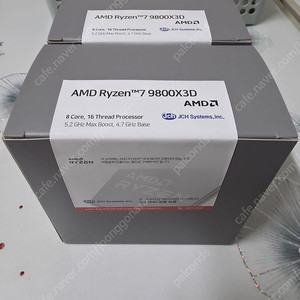 AMD 라이젠7 6세대 9800X3D 멀티팩 정품 미개봉