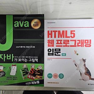 자바가 보이는 그림책, HTML5 웹 프로그래밍 입문