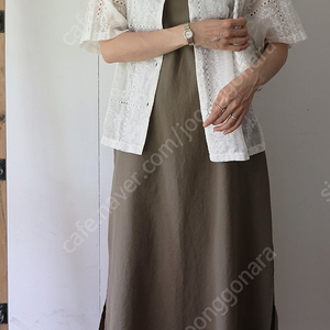 본빠옹 레이스박스셔츠