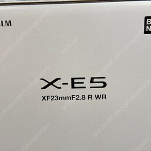 후지 x-e5 23mm kit블랙 미개봉