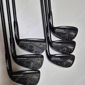 PXG Gen6 블랙호크 아이언 한정판 5~W 6 아이언 (안전거래용)