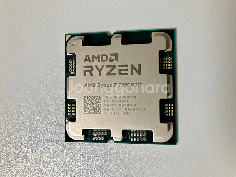 AMD 라이젠 7800X3D 국내정품 (멀티팩)--1