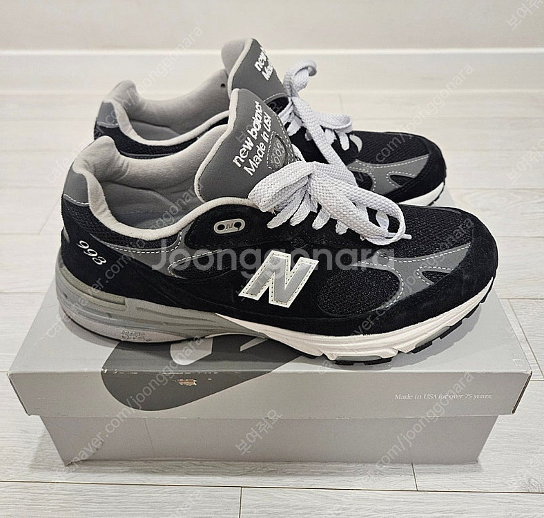뉴발란스 993 블랙 270--1