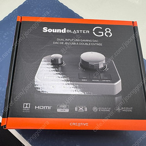 사운드블라스터 G8 판매합니다.