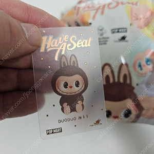 팝마트 정품 라부부 시크릿 DUODUO Have a Seat 시리즈 - 박스만 개봉