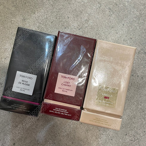 새상품 톰포드 로스트체리, 바닐라xx, 로즈드루시 100ml