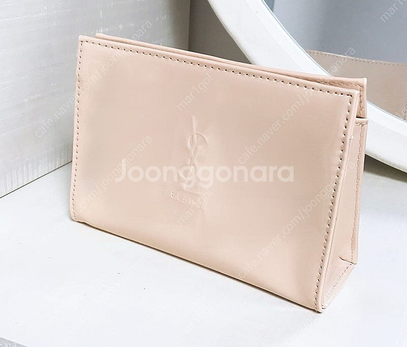 입생로랑 로지 핑크 파우치--0
