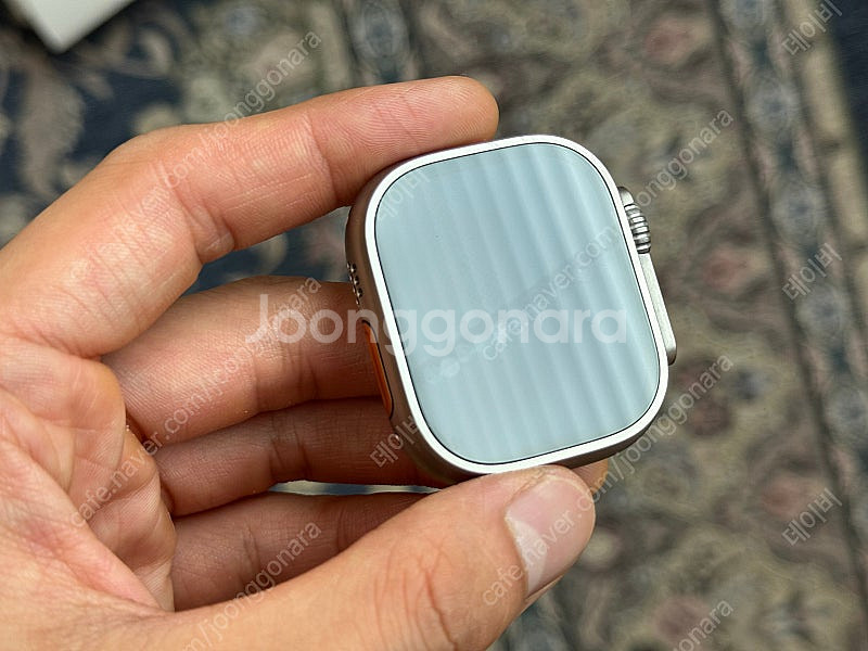 애플워치 울트라 49mm 티타늄 셀룰러 S급 풀박스 +...--3
