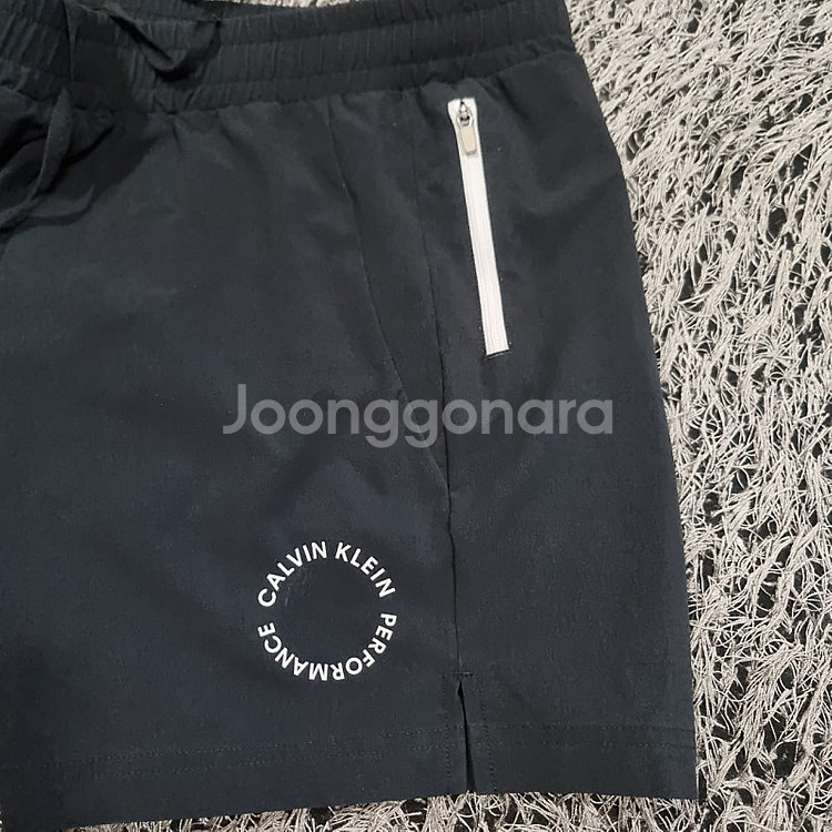 CK 캘빈클라인 남성 우븐 쇼츠, 팬츠, 반바지 M (...--4
