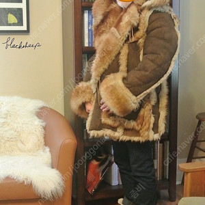 쇼트(schott) 마운틴맨(mountain man) 퍼(fur) 무스탕 us42