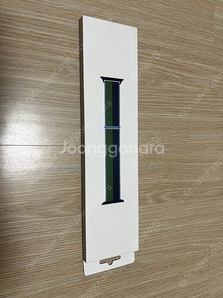애플워치 정품 스트랩 어비스 블루 모스 그린 45mm ...--0