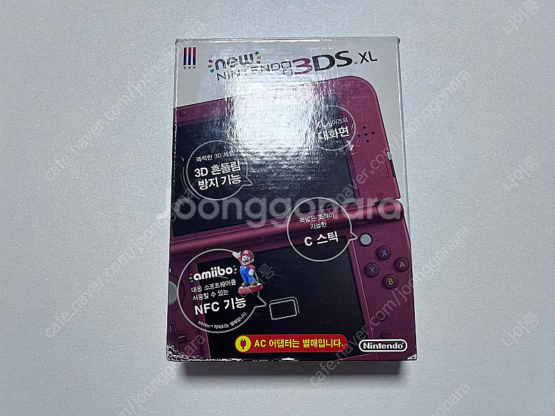 [새제품] 뉴 닌텐도 3ds xl - 메탈릭 레드 미사...--0