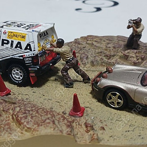 1/64 스케일로 제작된 디오라마 판매