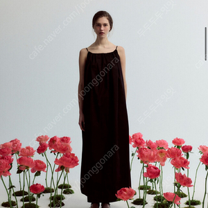 더름 / ANTIBES COTTON LONG DRESS (BLACK) - 새상품
