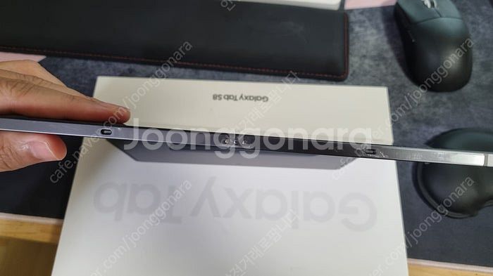 갤럭시탭S8 256gb S급 풀박스 + 정품케이스, 젤...--3