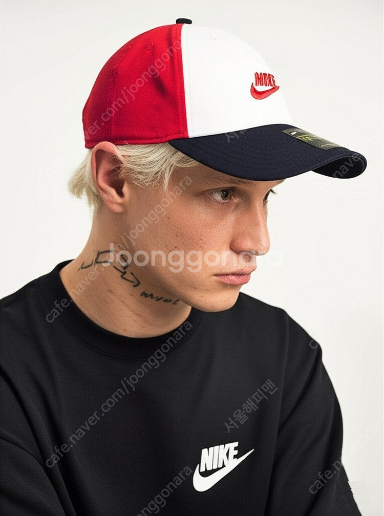 나이키 초레어 헤리티지86 정품 퓨추라 레드/블랙 볼캡 모자 운동 조던--9
