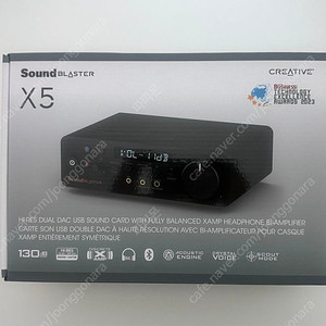 크리에이티브 사운드 블라스터 X5 USB DAC (단순 테스트 제품/상태 최상)