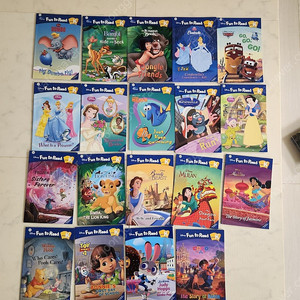 펀투리드k단계.디즈니 리더스 19권 9만원