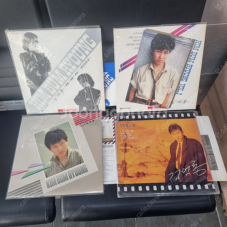 김범룡 1집 2집 3집 5집 LP.--0