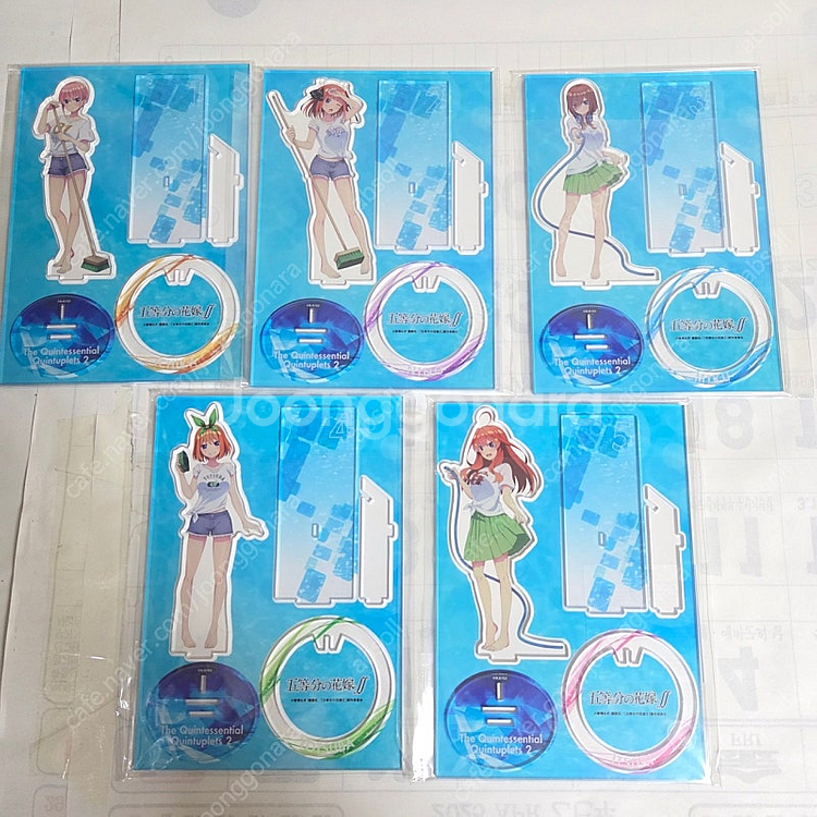 미개봉) 5등분의 신부 아크릴 스탠드 여름 수영장 버전 팝니다!--0