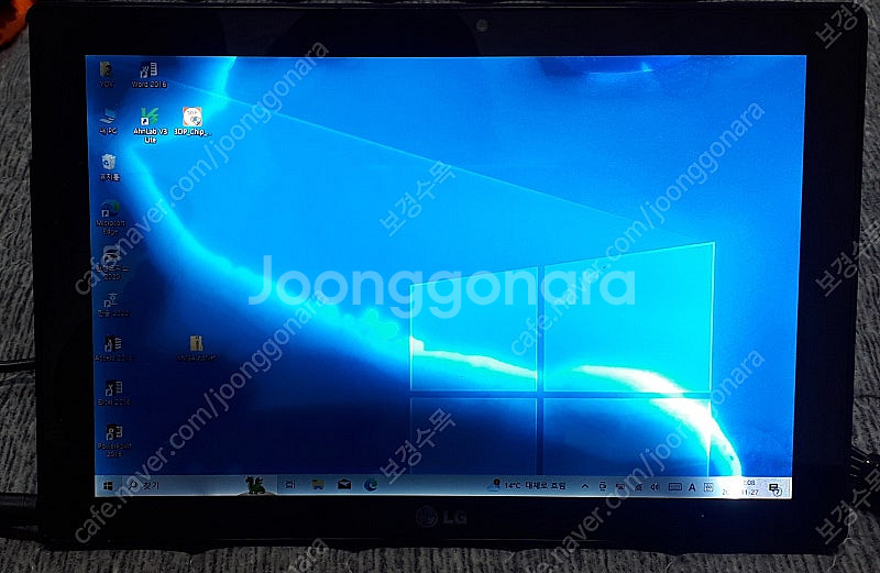 LG 테프릿북 듀오 10T550 B56BK 빛샘 .충전...--1