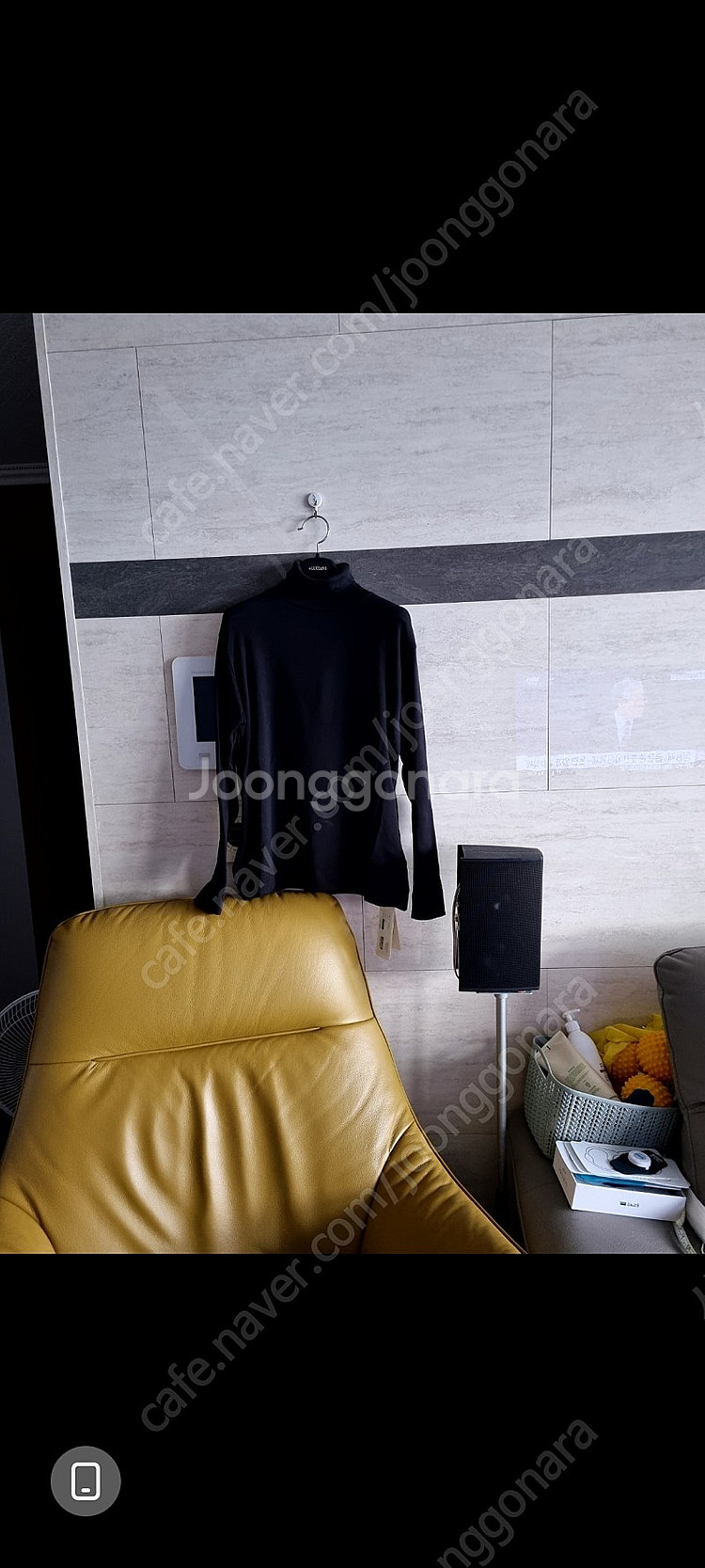 디루치아노 블랙 기본 기모 폴라티 77~88--1