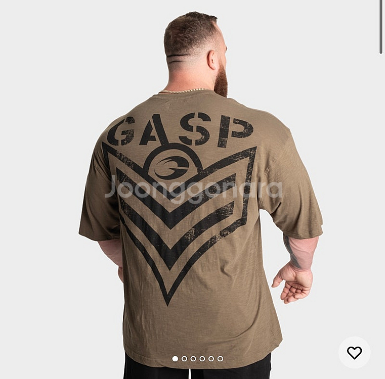 (3XL) 가스프 슬럽 슬러브 아이언 티 GASP SL...--5