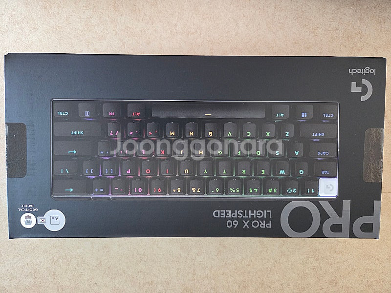 미개봉 로지텍 G PRO x60 라이트스피드 게이밍 블...--0