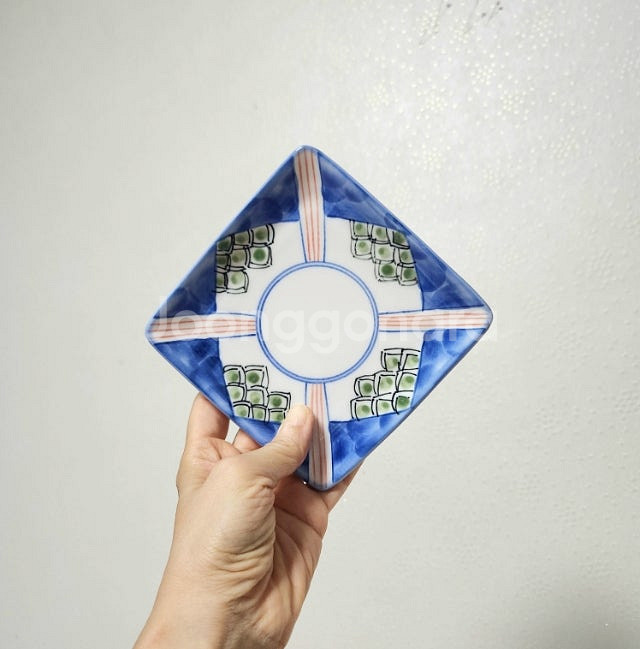 온양도자기 사각접시 세트--5
