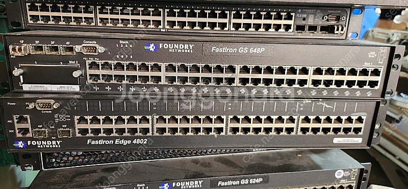 FOUNDRY 48포트 기가비트 스위치 허브 7만원에 ...--0