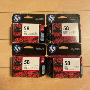 HP C6658AA 칼라 포토 HP 컬러잉크젯 [HP58]