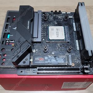 AMD 5800X, ROG B550-I, 32G, 50