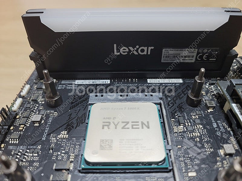 AMD 5800X, ROG B550-I, 32G, 50--1