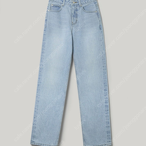 엘보른 Dylan relaxe-fit denim pants, 라이트블루, 38사이즈