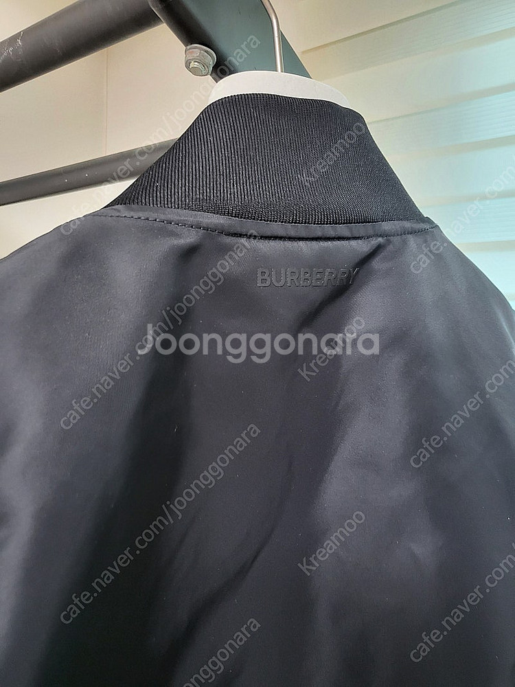 23SS 버버리 ekd 로고 봄버 자켓 L(새상품)--3