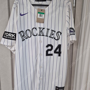 나이키 MLB 콜로라도 베이퍼리미티드 유니폼 져지 XL