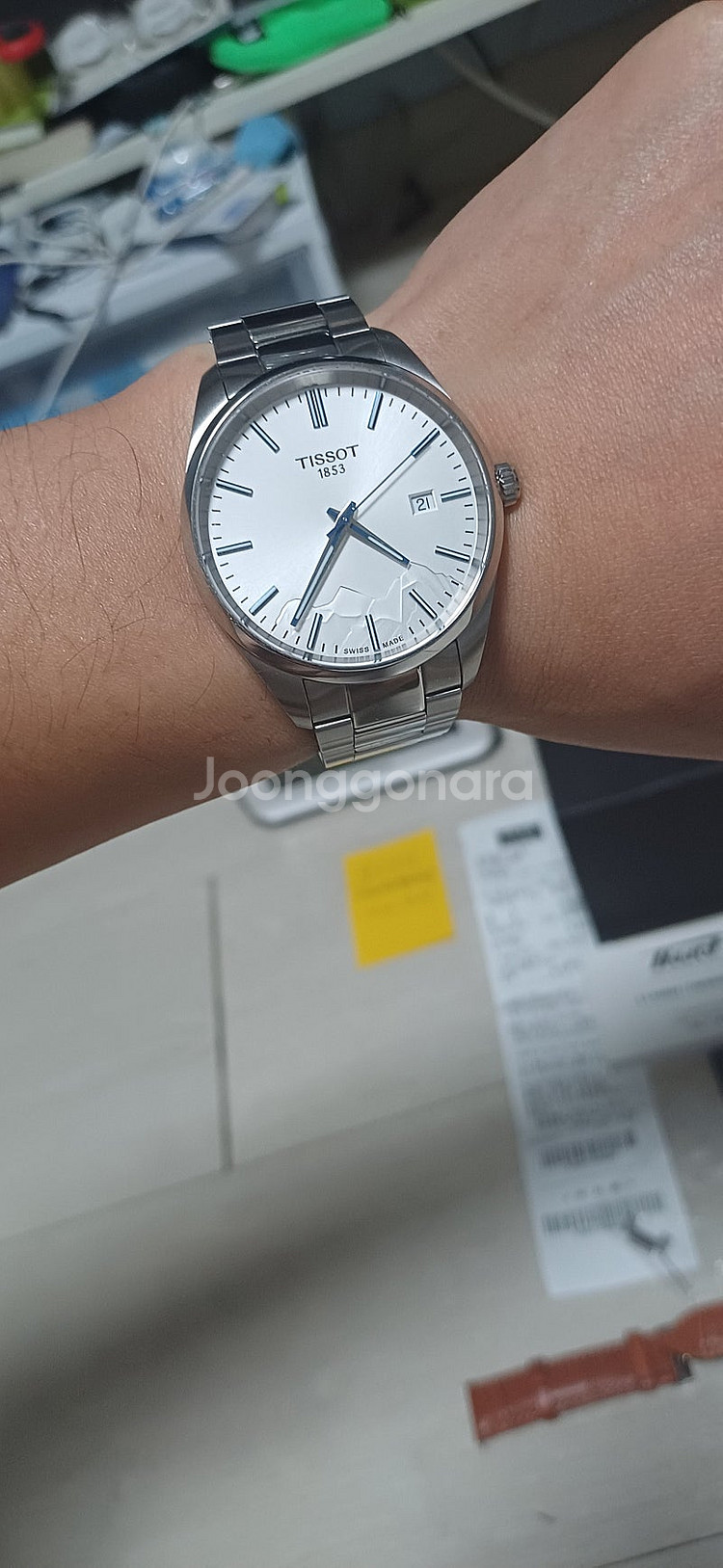 티쏘 융프라우 쿼츠 40mm pr100 판매합니다(25...--9
