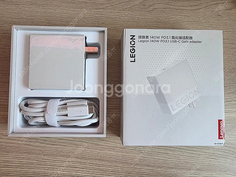 레노버 140w pd 충전기 팝니다.--0