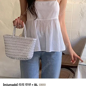 러브미우 제작 리리 린넨 블라우스 판매합니다!