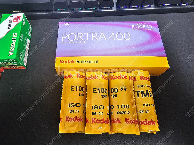 중형필름 PORTRA 400+코닥 e100+코닥 tmx...--1