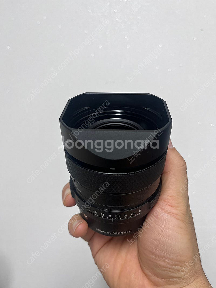 시그마 65mm f2 소니 fe용 렌즈--3