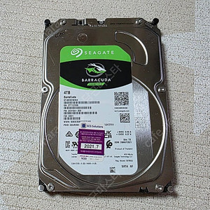 시게이트 바라쿠다 4TB 2개 일괄