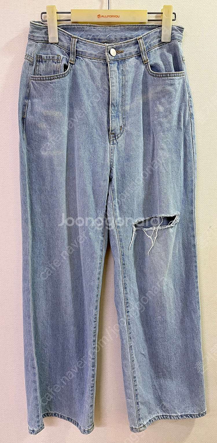 연청 데님 일자팬츠 15,000원--0