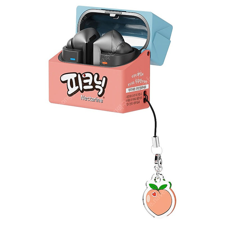 (미개봉) 삼성 갤럭시 버즈3 프로 피크닉 천도복숭아 케이스--0