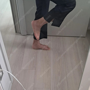 밑단 옆트임 쿨 여성 9부 바지 S