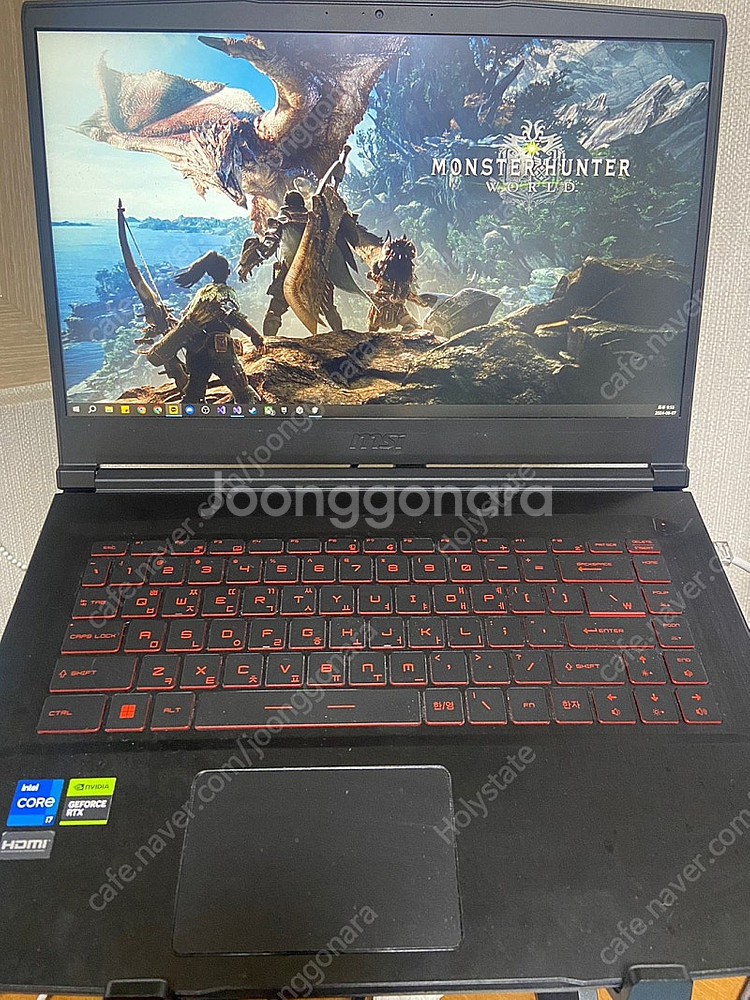 MSI 게이밍 노트북 판매합니다.--2