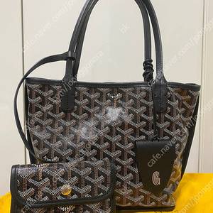 고야드 미니앙주 블랙 +크로유니버셜 백클립 백참