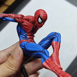 스파이더맨 애니메이션 도색 피규어