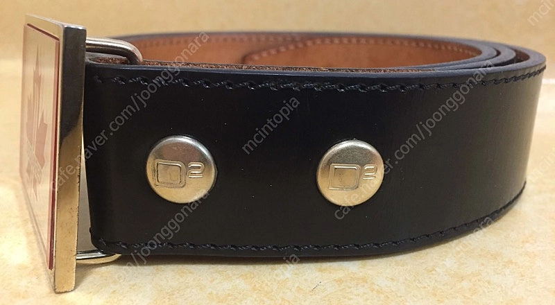디스퀘어드2 가죽 벨트 단풍 로고 버클 L dsquared2 leather belt 이미지
