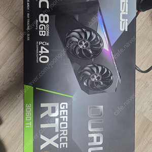부산 ASUS 3060TI DUAL OC 8GB 팝니다